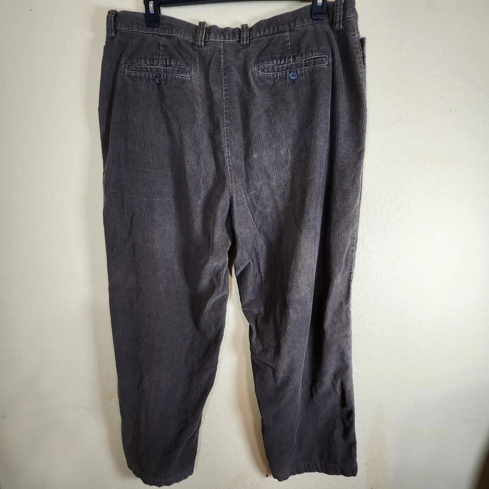 GAP Mens Relaxed Fit Corduroy Pants Straight‎ Leg Brown Size 40x30 Y2K
